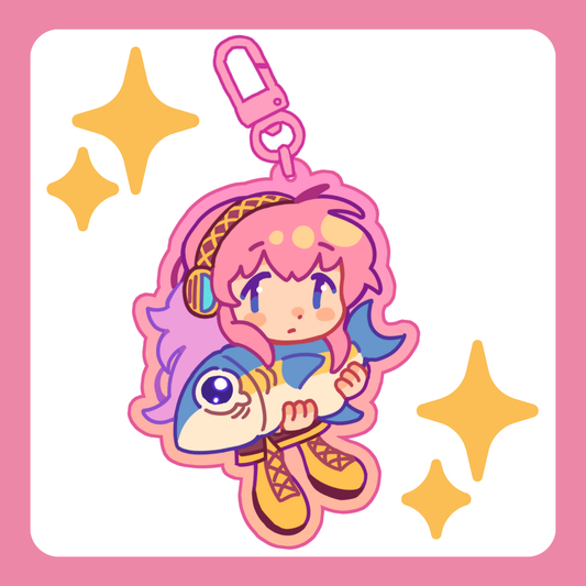 Luka Acrylic Charm