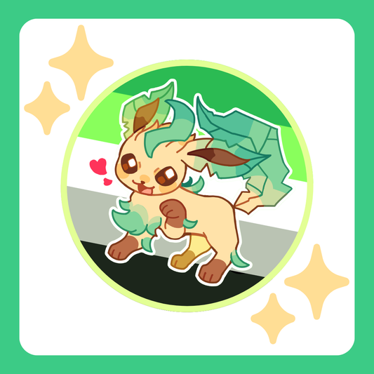 [USA] Leafeon Badge