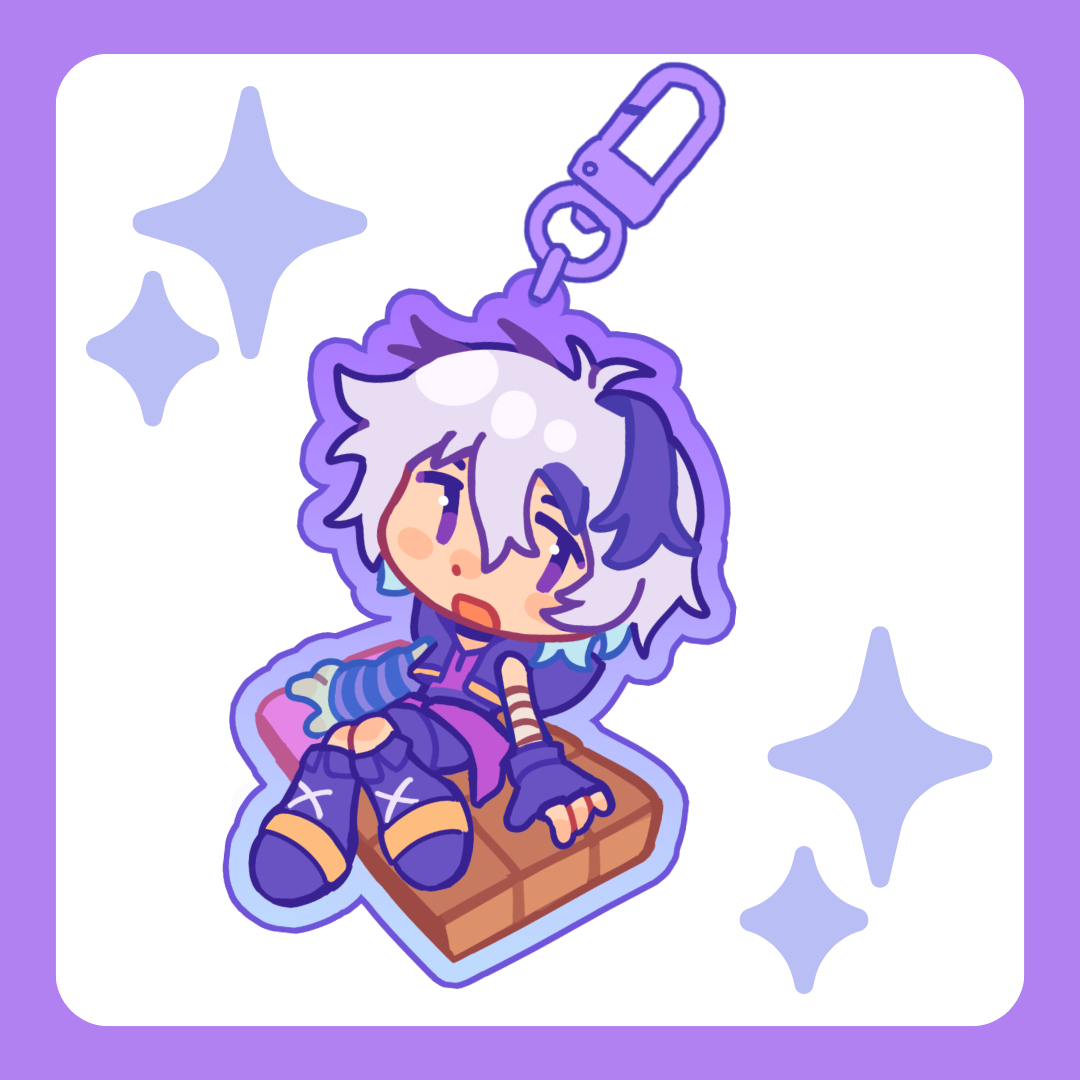 [USA] VFlower Acrylic Charm