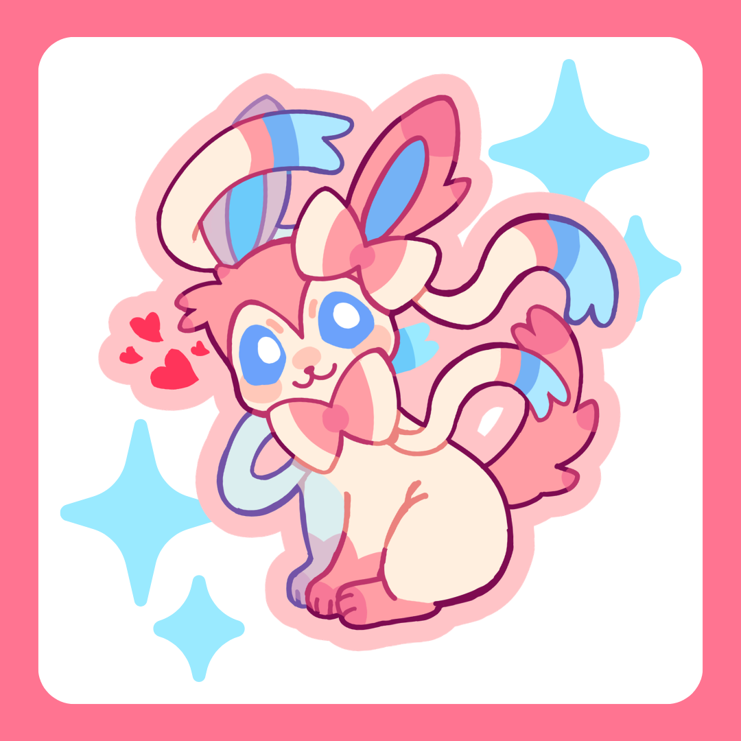 [USA] Sylveon Sticker