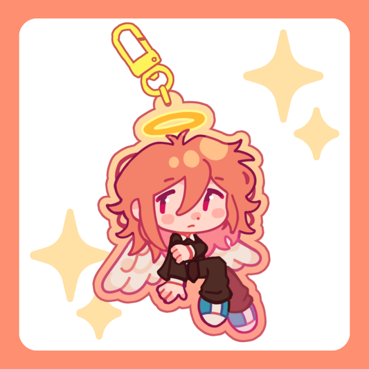 Angel Devil Acrylic Charm