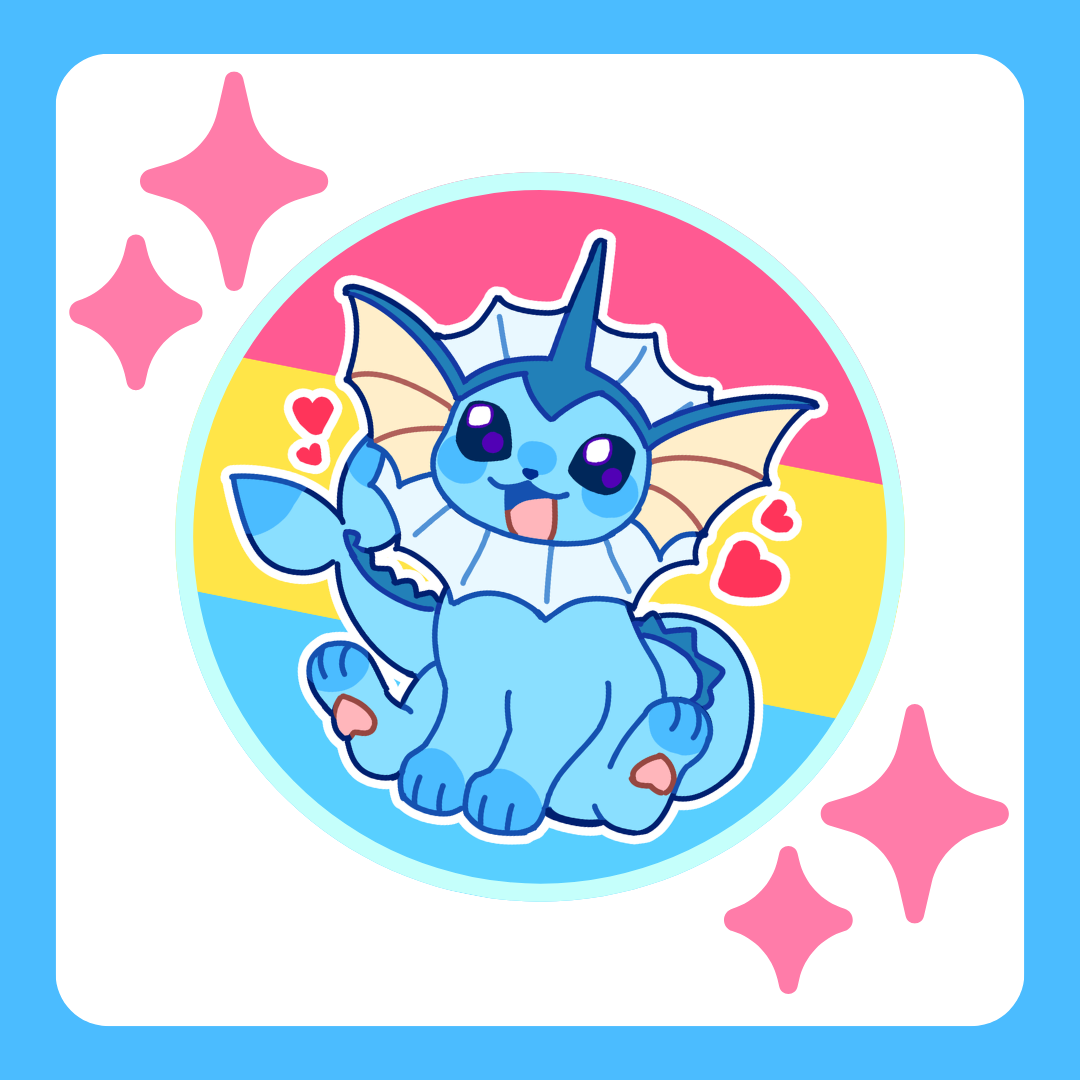 [USA] Vaporeon Badge