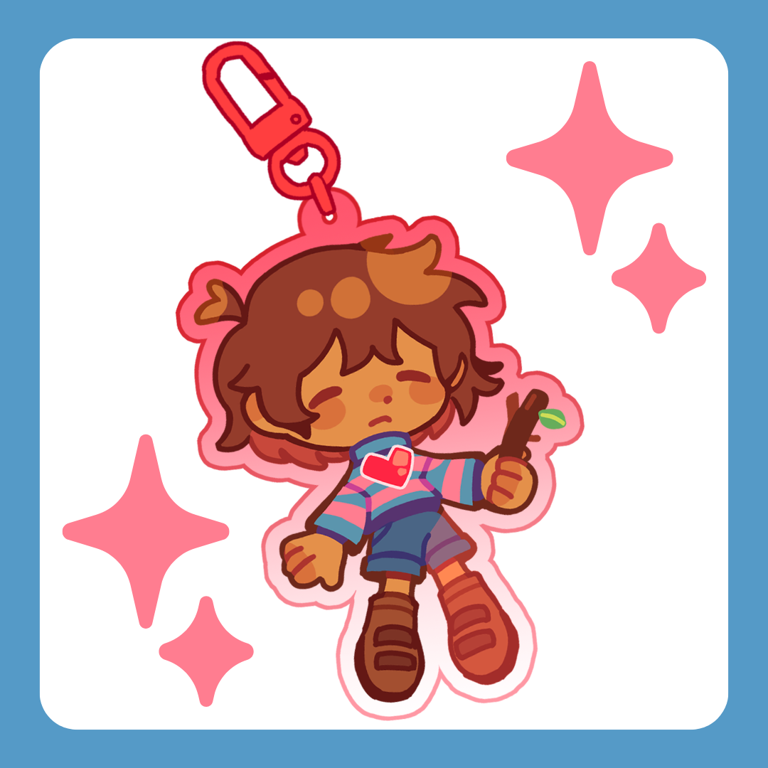 Frisk Epoxy Charm