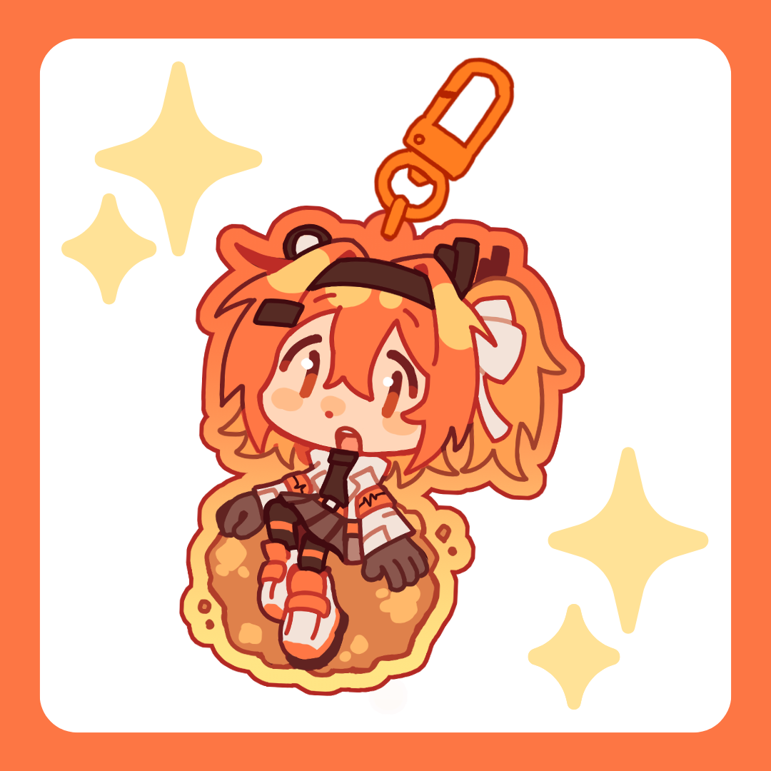 Adachi Rei Acrylic Charm